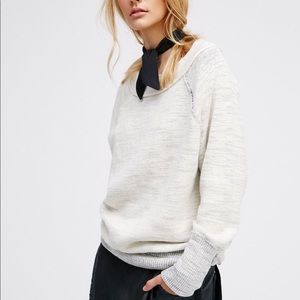 Free People Time To Go Pullover Sweater M